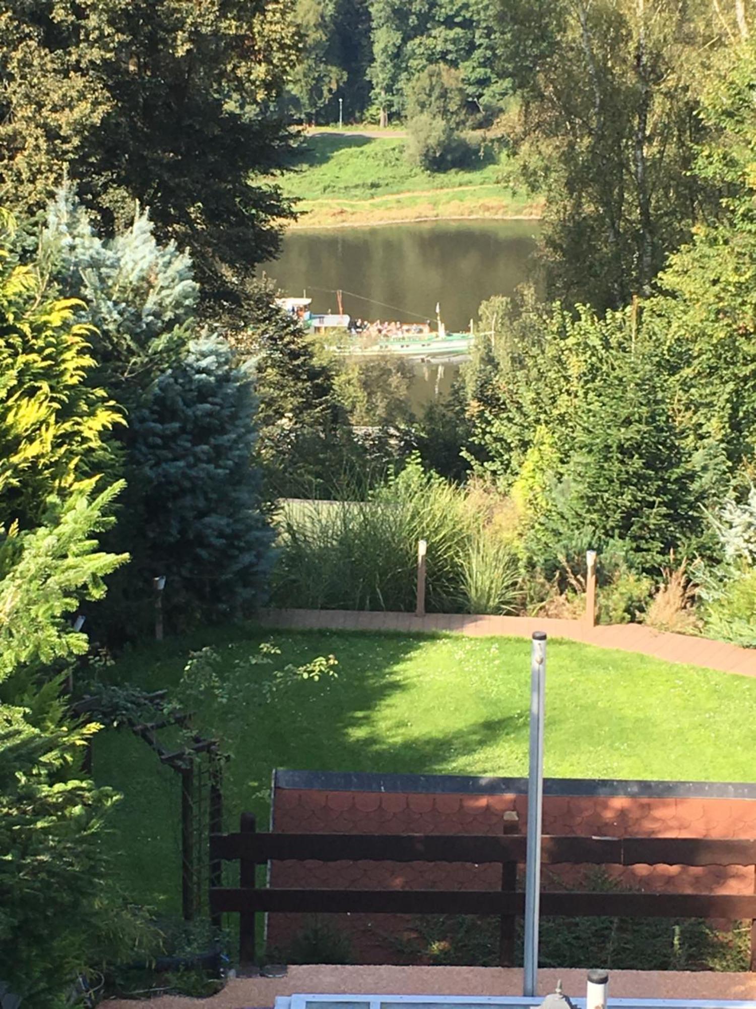 Ferienwohnung 1 Festungsblick Königstein an der Elbe Dış mekan fotoğraf